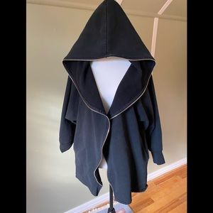 Oversized zip-up sweater